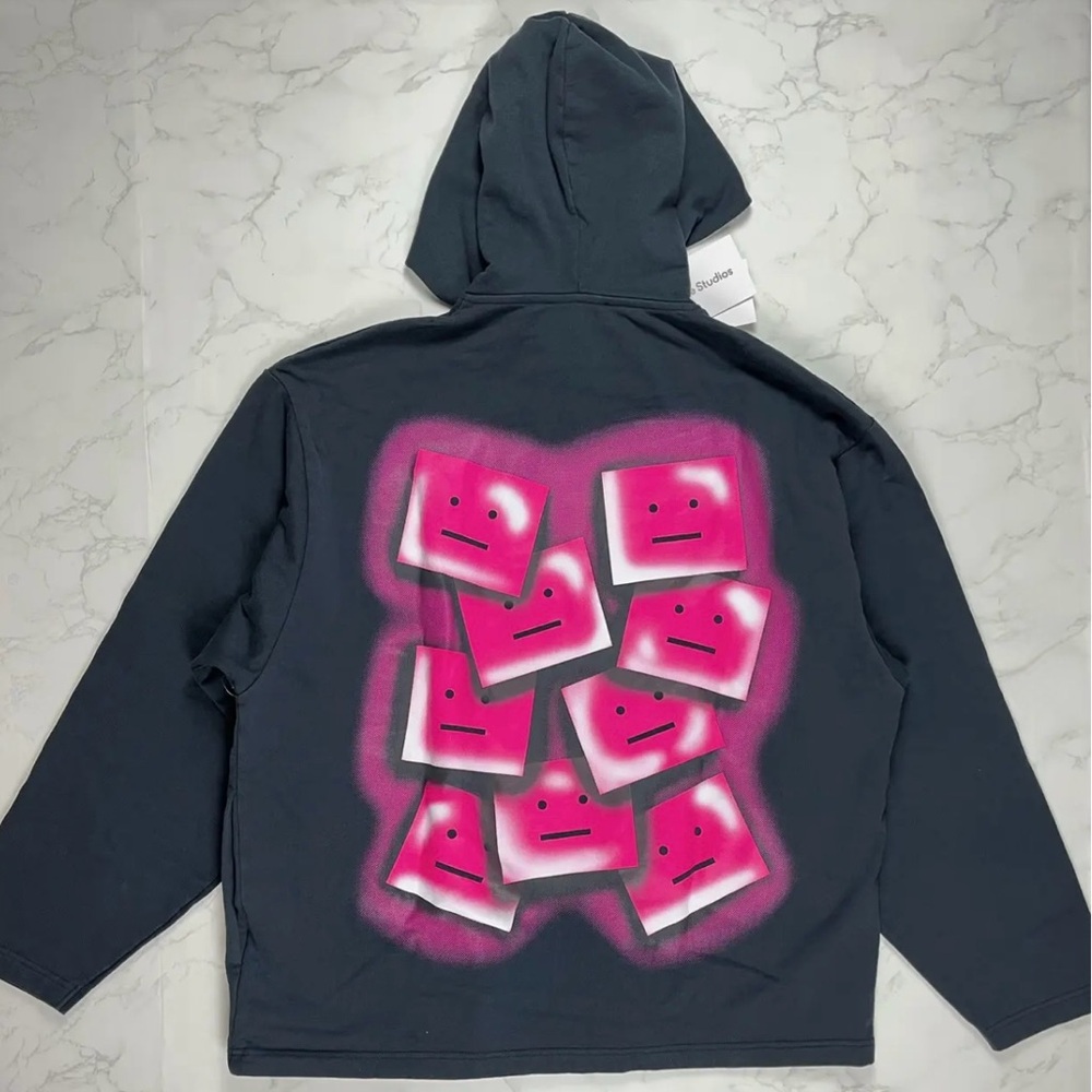 Acne Studios Face Motif Hoodie